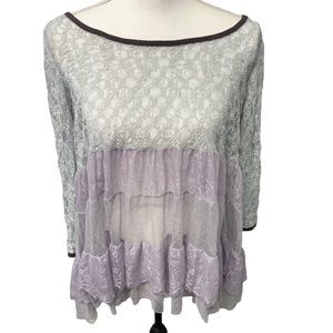 Free people, womens ,blouse , Top, size: L/G made in Vietnam.